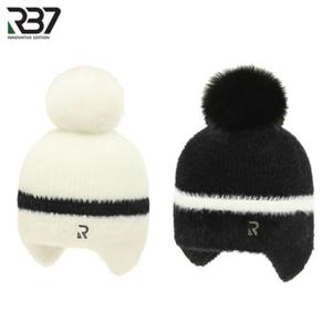 [RB7] 겨울방한 귀달이 방울 니트 비니 골프모자 2종택1
