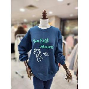 스테파니 세이브존08 모카 빵떡 맨투맨 A25TS5104