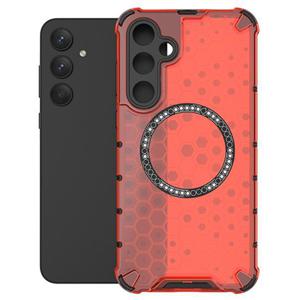 갤럭시A26 5G 맥세이프 벌집패턴 반투명 방열 범퍼 하드 케이스