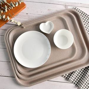 휘게 아보르 트레이 사각 (대) KRCB-703 넌슬립쟁반 우드패턴쟁반 우드쟁반 우드트레이 주방쟁반 업소용쟁