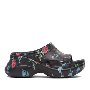 발렌시아가 플로럴 패턴 컴포터블 플랫 샌들 677389 W1S8G8154