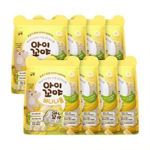 [남양유업]아이꼬야 아기과자 바나나퐁 30g 8개