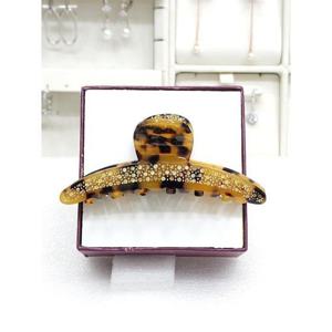 로뎀 세이브존05 프랑스 스와로브스키 슬림 중 집게핀(브라운호피)02 RDA23060083