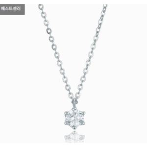 [로이드] 3부 다이아 14K 목걸이 LND23032D