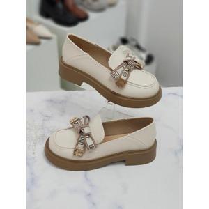 한슈 세이브존09 통굽 리본 장식 펌프스 여성로퍼 3.5cm HS581626ci