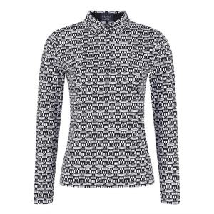 [파리게이츠] 여성 로고패턴 냉감 긴팔티 521E2TO502_BK