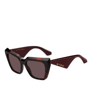 에트로 버건디 레드 하바나 핑크 렌즈 선글라스 ETRO0096GS 82U