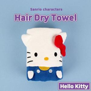 아트박스/천유 [산리오] 헬로키티 헤어 드라이 타월