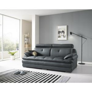 데코라인 템즈 에어레더 8503 3인용 네이비 소파 쿠션1p 방문설치