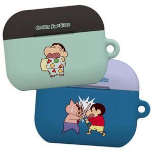 아트박스/원스 짱구 액션투톤 에어팟 케이스+철가루방지스티커