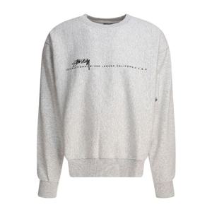 스투시 크루넥 라이트 그레이 맨투맨 1915080 00620062 ASH HEA