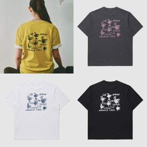 르꼬끄 공용 르꼬끄X275C 유니 빅루스터 반팔티 QQ323XRS73