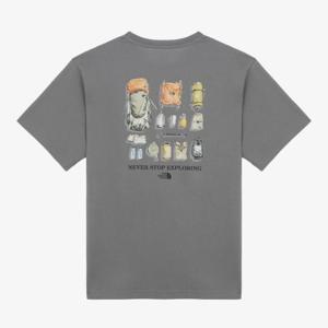 노스페이스반팔티 DQC NT7UR07D 남성 캠프 바이브 반팔 티셔츠