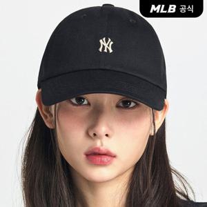 [MLB공식] 25N 나노로고 언스트럭쳐 볼캡 NY (Black) 3ACPB045N