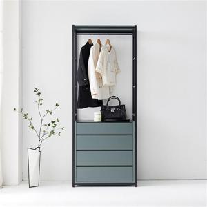 우아미가구 앤슬 시스템 드레스룸 아일랜드 서랍 행거 800