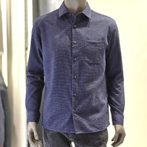 런던포그 세이브존04 구김방지 네이비 일자 남방 LOWVA34Za