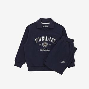 뉴발란스키즈트레이닝세트 HQK NK9YF1102U-59 ESSENTIAL 카라변형 스웨트셋업