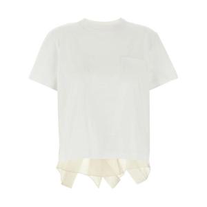 사카이 반팔 티셔츠 2507915 101 White