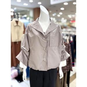 소고 세이브존01 소매 셔링 브이넥 재킷 TI1GA08