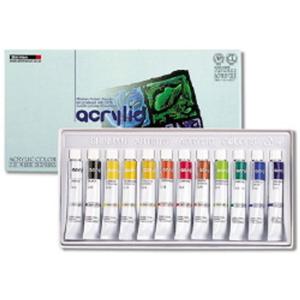 신한 학생용 아크릴물감 7.5ML 12색