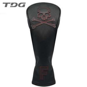 (티디지) Death skull 데스스컬 드라이버 커버 스컬커버 해골커버 드라이버커버 블랙커버 골프커버 클럽커버