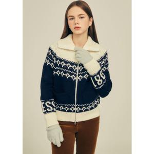 [GUESS]게스진 공용 코위찬 스웨터 집업(NO4S2680)