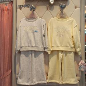 로엠걸즈 DP01 융기모 와이드팬츠 세트 RGSM25TY2