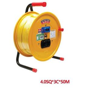 베스토 TOP40-50B 전선릴 접지형 릴선 4.0SQx3Xx50m 베스토 전선릴 캠핑릴 작업선 접지형 TOP40-50B