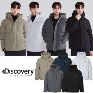 디스커버리 25FW 신상/남성/시그니처/라이프스타일/데일리/캐주얼/레스터G 구스다운 숏패딩 DMDJ61056