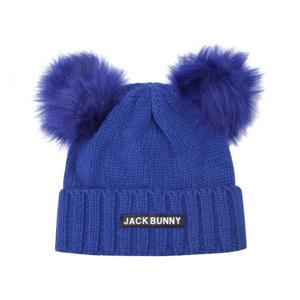 M 파리게이츠골프모자 NQC 531D4CPJ41_BL 공용 잭바니 폼폼 이어 비니