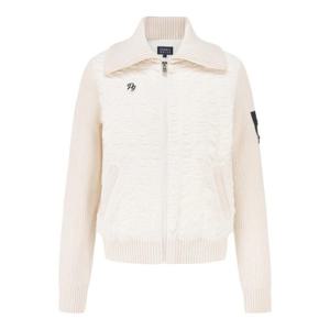 파리게이츠골프패딩 NQC 521D4SD606_IV 여성 링클 코듀로이 니트 믹스 구스 패딩 점퍼