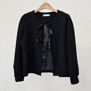 빅사이즈 409 리버양리본미니가디건 DIRS639