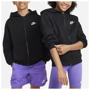 [나이키 국내매장판] NSW 클럽 플리스 주니어 후드 집업 자켓 FD3004-010