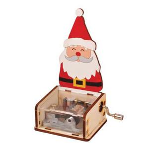 영공방 크리스마스 오르골 산타클로스 목재모형 조립키트 조립 모형완구 방학숙제