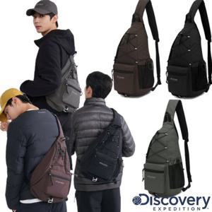디스커버리 2025N 가방 DXSG5105N 공용 리프레임 티어 드롭 라지 슬링백