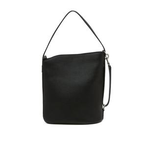 [헤지스]HIBA6E358BK_[H-EDGE] 여성 엣지백 시그니처 블랙 레더 숄더 L