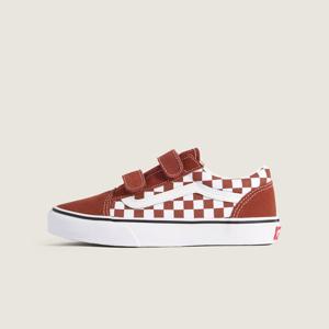 반스 키즈 올드스쿨 벨크로 컬러 띠어리 체커보드 VN000CYDRUS