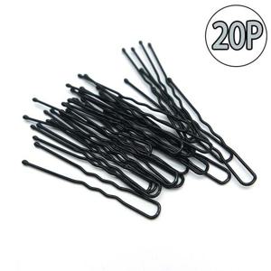 U자형 헤어 실핀 5cm 20개입 머리장식 U자형실핀 머리고정 실핀 헤어고정핀