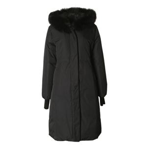 [엠씨]여우털 후드 구스롱패딩M54D071