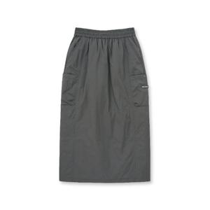 디스커버리반바지 AQS DWSK91046-GRD 여성 파라슈트 패딩 스커트