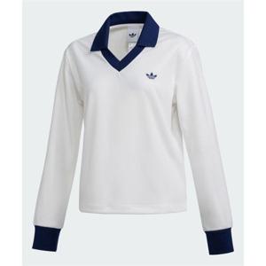 아디다스 브이넥 롱슬리브 티 - 클라우드화이트 KC9319 291235