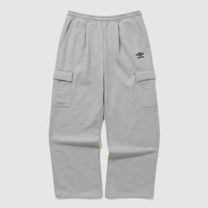 엄브로바지 VQA UQ423CFPO5-MGR 카고 기모 와이드 팬츠 (MGR)H. GREY