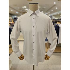 닥스 (양말증정) DMP1SHDL104-A1 26년 S S 스냅버튼 배색 화이트 와이셔츠