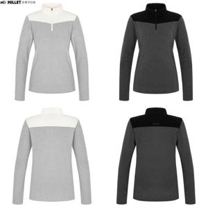 [밀레]밀레티셔츠 여성 겨울 집업 긴팔티셔츠_MXUWT570_IC