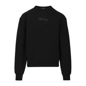 버버리 로고 자수 크루넥 맨투맨 8119079 A1189