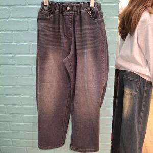 애플핑크 HC35 사이드핀턱 스냅 와이드 APP9A108