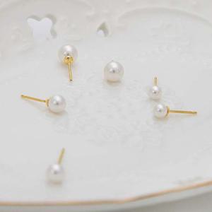 14K GF 골드필드 핀 진주 귀걸이 블랑 3종 택1
