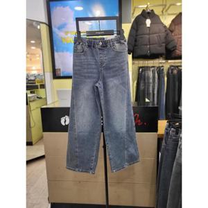 행텐주니어 세이브존06 주니어 여아 커팅 라인 와이드 데님팬츠 14560-155-206-10