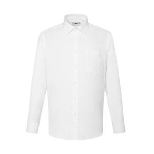 [닥스(셔츠)][메세지카드+사은품]S/S 면혼방 솔리드 화이트 혼주 와이셔츠 DMP1SHDL101-A1