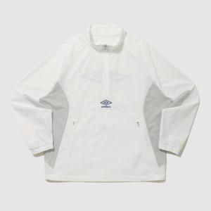 M 엄브로긴팔티 LQC UQ121SWT22-WHT 액티브 올라운드 에어홀 스탠넥 아노락 WHITE